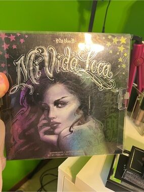 Kat Von D Mi Vida Loca Palette — Purple & Silver Art Cover